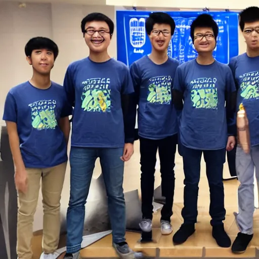 Image similar to technicbots asian ftc team with navy blue shirts