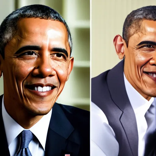 Image similar to barack obama as a character from the show reboot