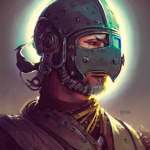 Image similar to cyberpunk viking helmet mask warrior goddess robot ninja fantasy, art gta 5 cover, official fanart behance hd artstation by jesper ejsing, by rhads, makoto shinkai and lois van baarle, ilya kuvshinov, ossdraws