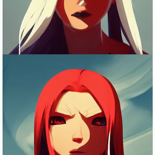 Image similar to face icon stylized minimalist bleach, loftis, cory behance hd by jesper ejsing, by rhads, makoto shinkai and lois van baarle, ilya kuvshinov, rossdraws global illumination