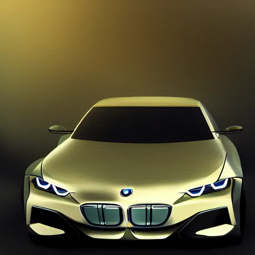 Prompt: bmw i 4 by elena vizerskaya and ivan aivazovsky, perfectly detailed, artstation, sharp focus, highly detailed, studio photography, impresion de giclee arte abstracto, award winning