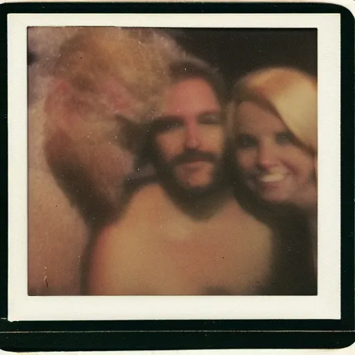 Prompt: Polaroid photo of the Heat Death of the Universe