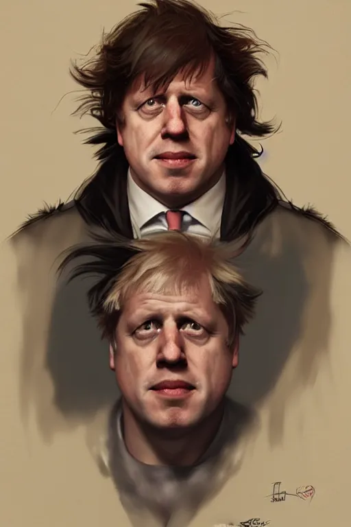 Image similar to Boris Johnson as Rokky Balboa, realistic portrait, symmetrical, highly detailed, digital painting, artstation, concept art, smooth, sharp focus, illustration, cinematic lighting, art by artgerm and greg rutkowski and alphonse mucha