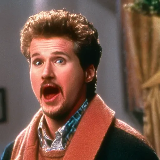 Image similar to will farrell starting in home alone