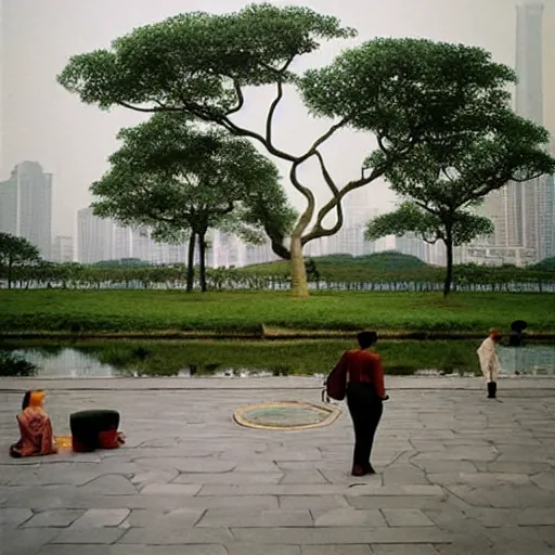 Image similar to a beautiful planet of guangzhou travel place of interest, chill time. good view, exciting honor. by david inshaw