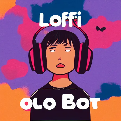 Image similar to Lofi beats cover art