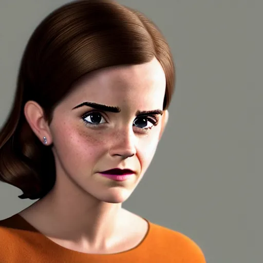 Prompt: new pixar character as emma watson, highly detailed, extremely high quality, hd, 4 k, 8 k, professional photographer, 4 0 mp, lifelike, top - rated, award winning, cinematic, realistic, detailed lighting, detailed shadows, sharp, no blur, edited, corrected, trending