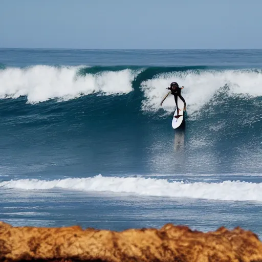 Prompt: skeleton surfing in hawaii by alex gray