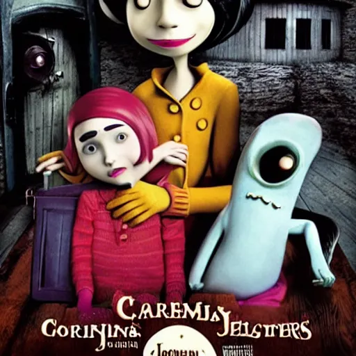 Image similar to coraline jones and the other mother