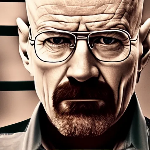 Prompt: Screenshot of Walter White, from The Breaking Bad (2008 TV Show)