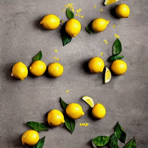 Image similar to when life gives you lemons, visual poetry