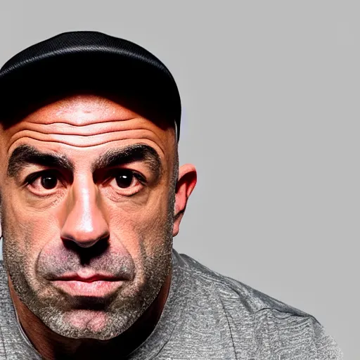 Prompt: Joe rogan sitting down doing a podcast, ultra realistic, high definition, 4K UHD, highly detailed, pristine