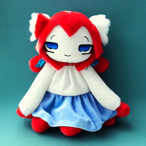 Image similar to cute fumo plush girl