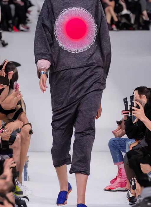 Image similar to hyperrealistic and heavy detailed balenciaga runway show of dragon ball z, leica sl 2 5 0 mm, vivid color, high quality, high textured, real life