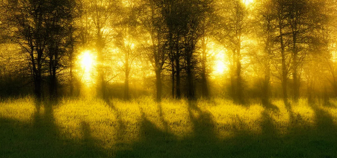 Image similar to diffused light in the meadows