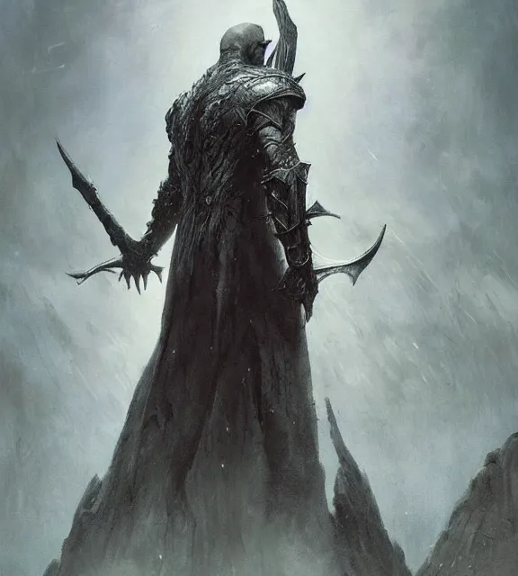 Prompt: balder knightconcept, beksinski, age of sigma art, frank franzetta, ruan jia, dark soul armor concept, trending on artstation, wayne barlowe, adrian smith fantasy art, elden ring art, the hobbit art, lord of the ring art, infinity blade armor