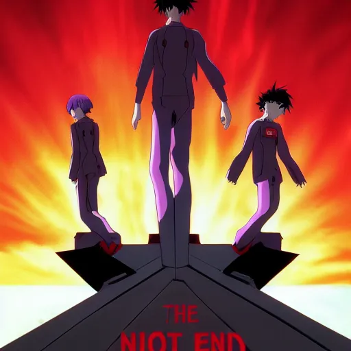 Image similar to the end of evangelion, 4K