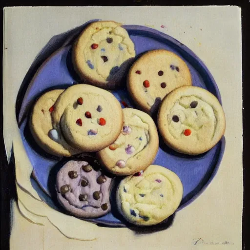 Image similar to Plate of Cookies by Thiebaud