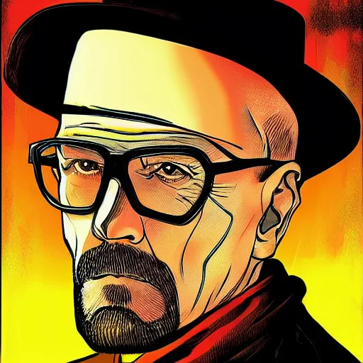 Image similar to heisenberg by rafael albuquerque