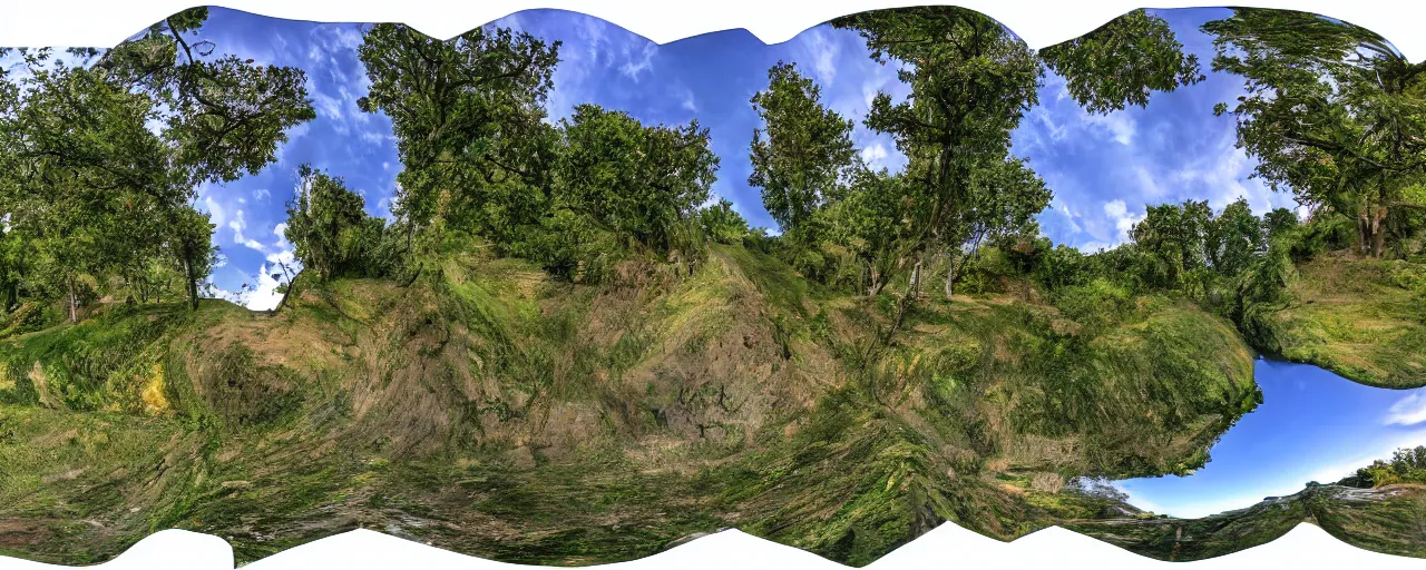 Image similar to equirectangular photography