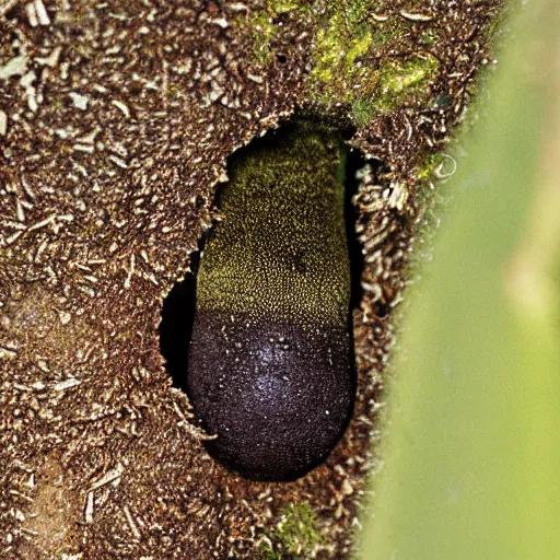 Image similar to an upside down Tylopilus felleus, 35mm photograph