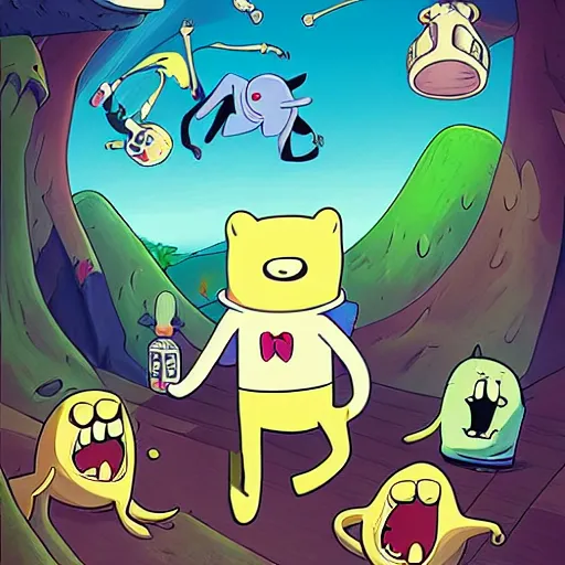 Image similar to adventure time