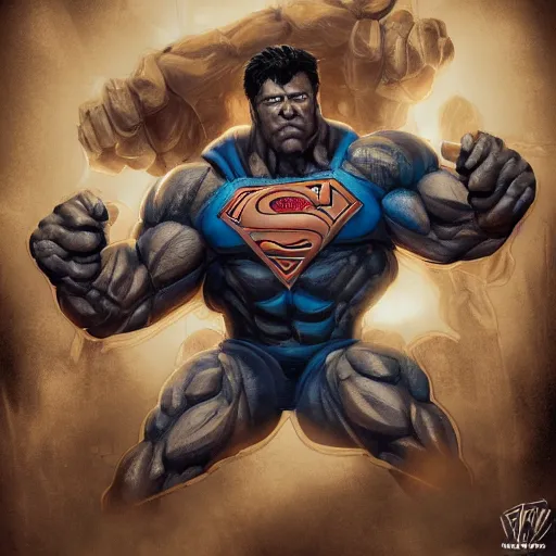 Image similar to Super Strength, extremely detailed, award-winning art, trending on Artstation