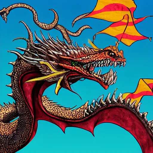 Image similar to Joe Biden riding a dragon, detailed
