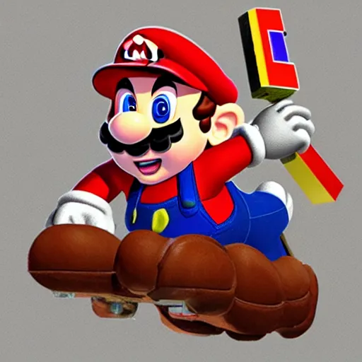 Image similar to mario