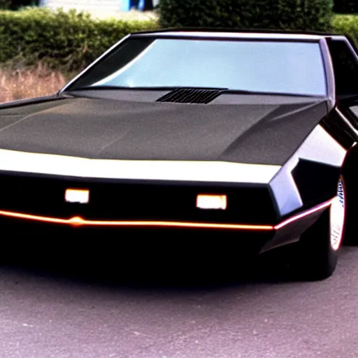 Image similar to kitt the car from the tv show knight rider