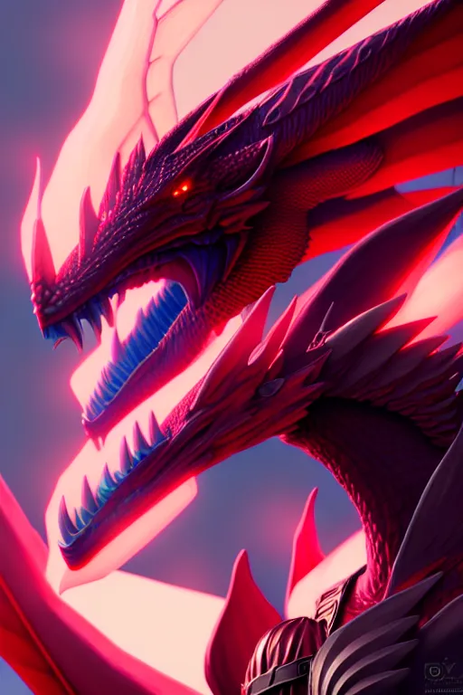 Image similar to highly detailed vfx portrait of bahamut by ilya kuvshinov, rossdraws, artgerm, sola digital arts, anti aliasing, raytracing : :