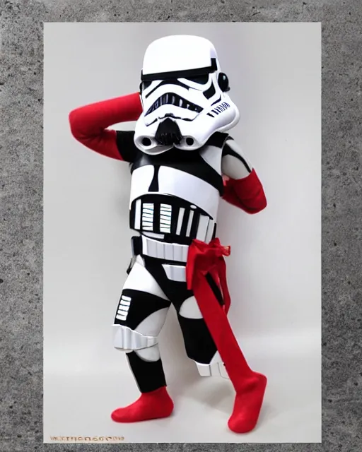 Image similar to clown girl imperial storm trooper