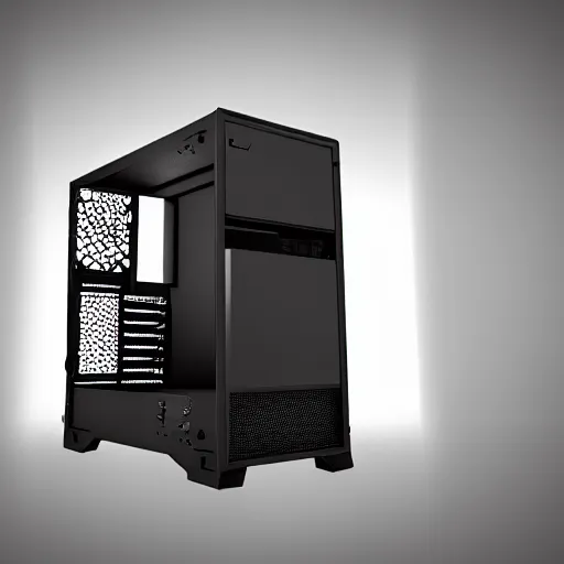 Image similar to metal computer case exposed concept pc boutique build open sides