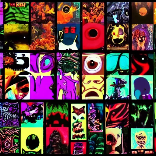 weirdcore image compilation on  with music ost