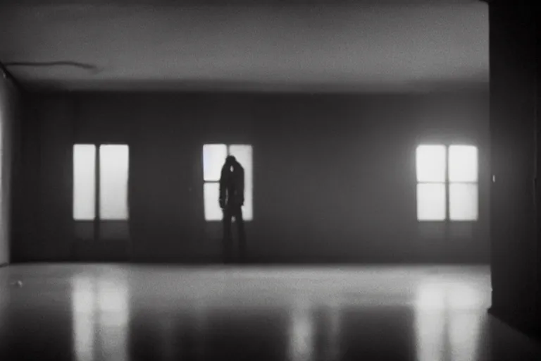 Prompt: film still empty apartment, moody, gritty neon noir by emmanuel lubezki