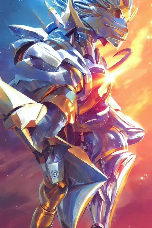 Image similar to 3 d 2 0 2 2 knights of the zodiac saint seiya battle for sanctuary hero suit armor comics mask minimalist, behance hd by jesper ejsing, by rhads, makoto shinkai and lois van baarle, ilya kuvshinov, rossdraws global illumination