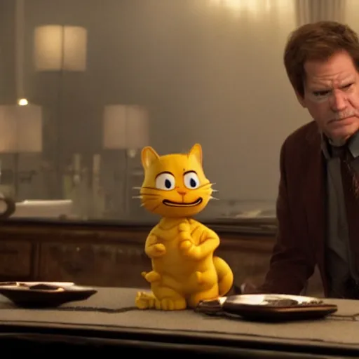 Image similar to garfield in avengers ( 2 0 1 2 )