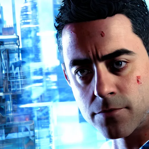 Image similar to still of xavi hernandez in detroit become human