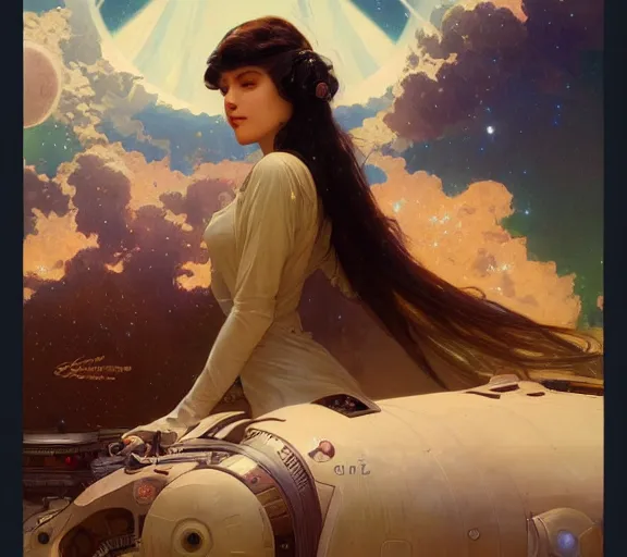 Prompt: photography of space dream - up, deep focus, intricate, elegant, highly detailed, digital painting, artstation, concept art, matte, sharp focus, illustration, art by artgerm and greg rutkowski and alphonse mucha and gil elvgren