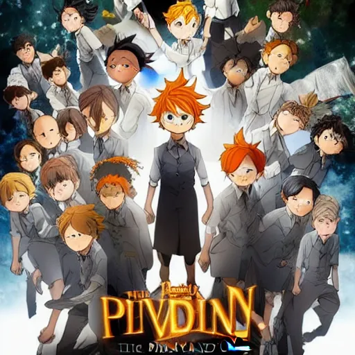 Prompt: the promised neverland, live action