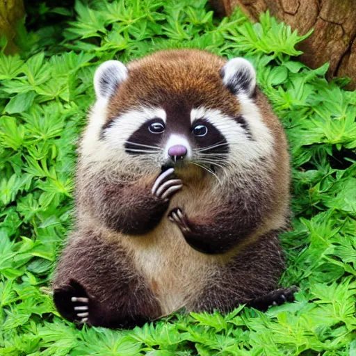 Image similar to cute tanuki yokozuna