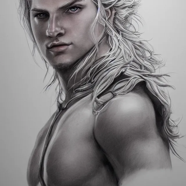 Prompt: studio portrait graceful, masculine rhagar targaryen young ultrafine hyperrealistic detailed face intricate linework, sharp focus, bright colors, matte, octopath traveler, final fantasy, unreal engine highly rendered, global illumination, radiant light, intricate environment