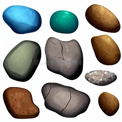 Image similar to boulder stones clipart vector design illustration. stones set. vector clipart print