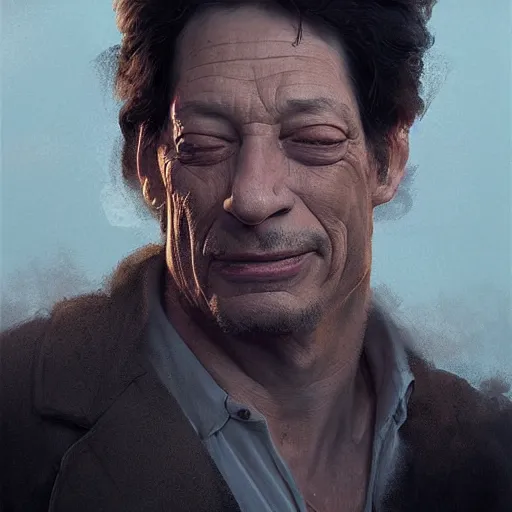 Prompt: jim varney, fantasy illustration, portrait, artstation, detailed matte portrait painting by greg rutkowski