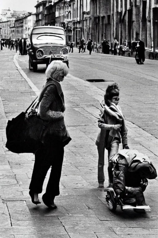 Prompt: street photography by berengo gardin