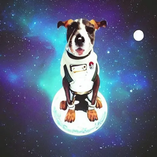 Prompt: “ space dog ”