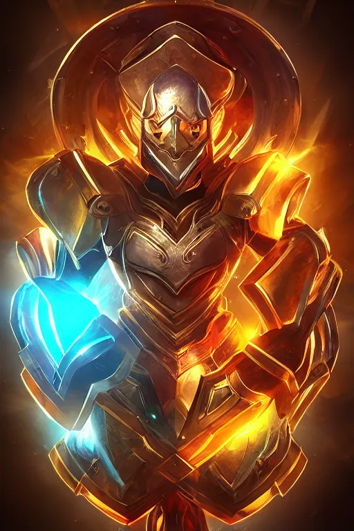 Image similar to shield fantasy epic legends game icon stylized digital illustration radiating a glowing aura global illumination ray tracing hdr fanart arstation by ian pesty and katarzyna da „ bek - chmiel