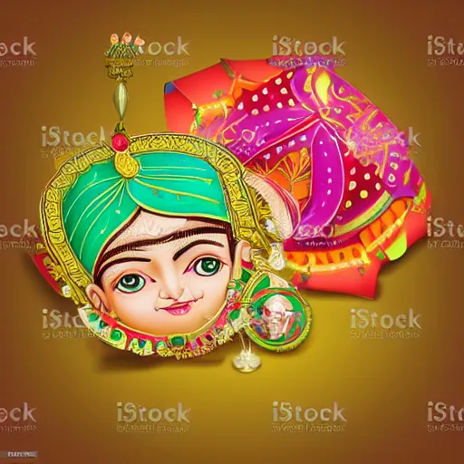 Image similar to happy raksha bandhan theme vector art photorealistic high detailed painting