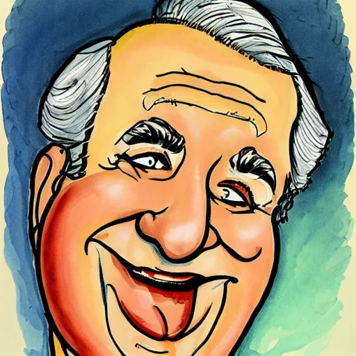 Image similar to jordan shanks - markovina, caricature cartoon art by mort drucker