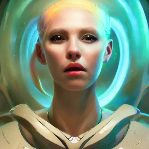 Image similar to Portrait of stunningly beautiful Arcturian Alien Queen, huggy wuggy from poppy playtime video game, fullbody, ultra high detailed, oil painting, Greg Rutkowski, Charlie Bowater, Yuumei, Yanjun Cheng, unreal 5, DAZ, hyperrealistic, octane render, RPG portrait, dynamic lighting, fantasy art, beautiful face